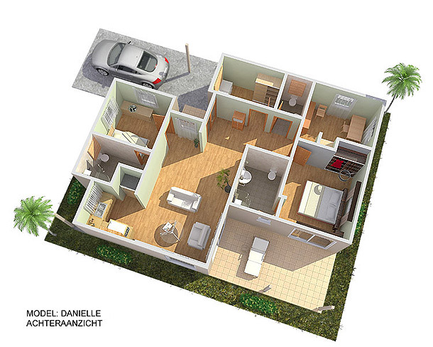 rem Beroep ambitie 3D Plattegrond van uw toekomstig huis: snel, kwalitatief, betaalbaar.